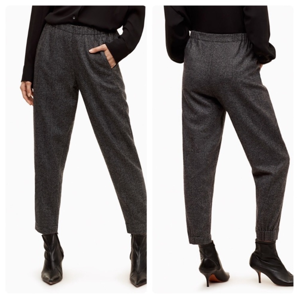 Aritzia Babaton Dexter Wool Silk Blend Pant